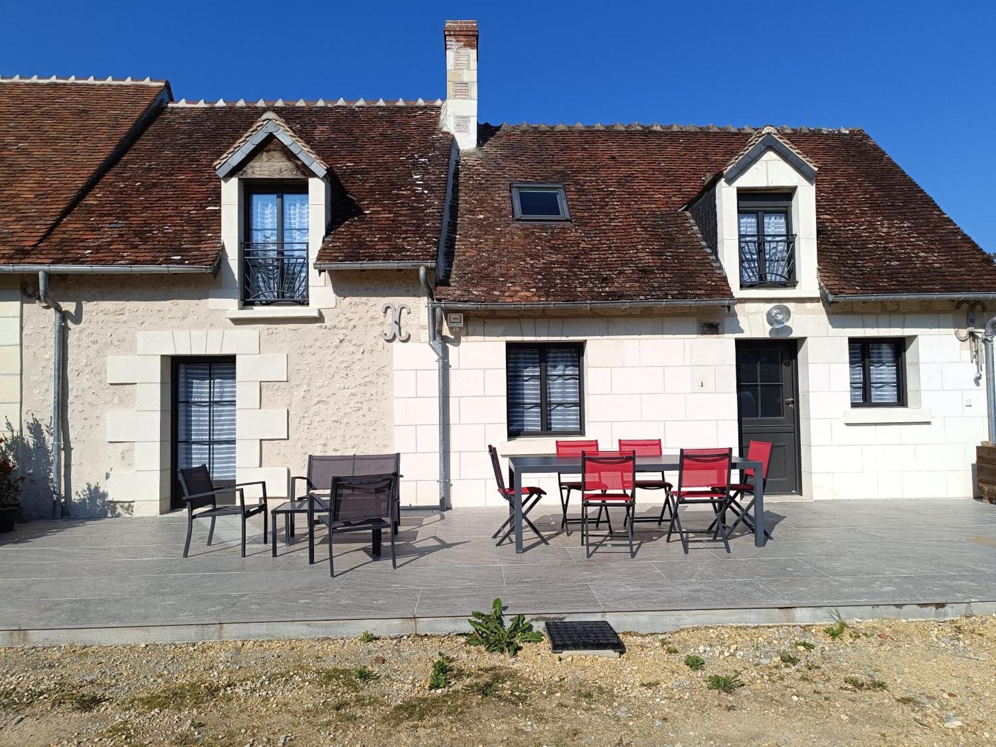 Gite De La Grand Maison Les Chenes Seigy Exteriör bild