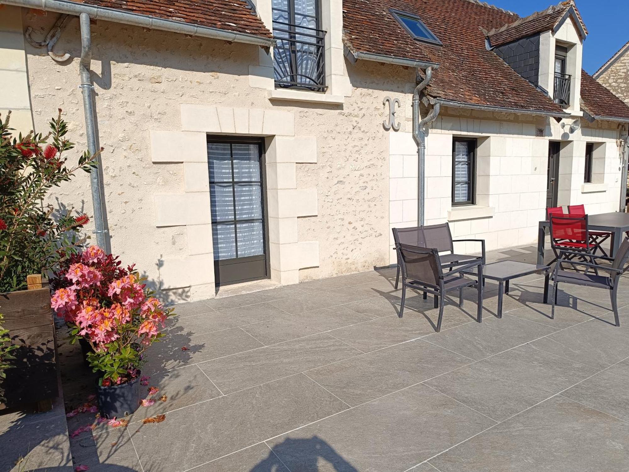 Gite De La Grand Maison Les Chenes Seigy Exteriör bild